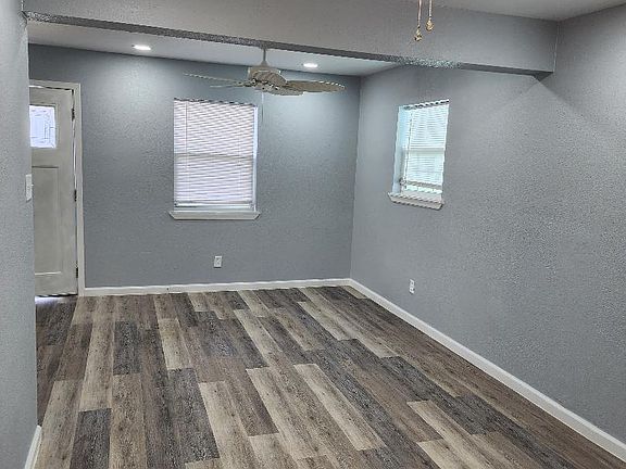 Living room and dinning room