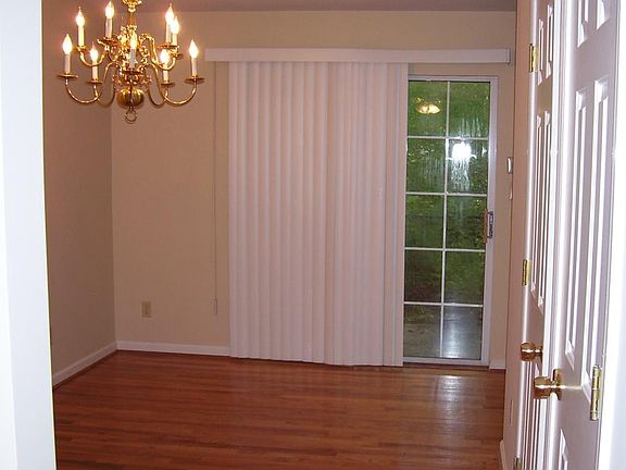 Dining rm sliders to patio