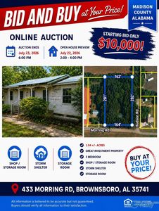 433 Morring Rd, Brownsboro, AL, 35741