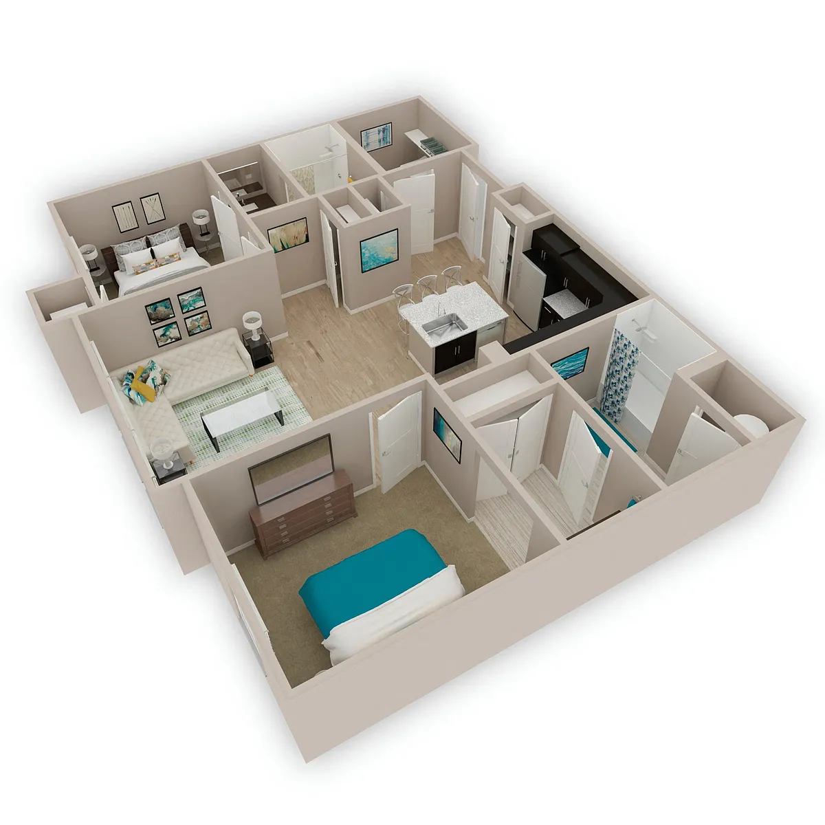 Floor plan Niblock
