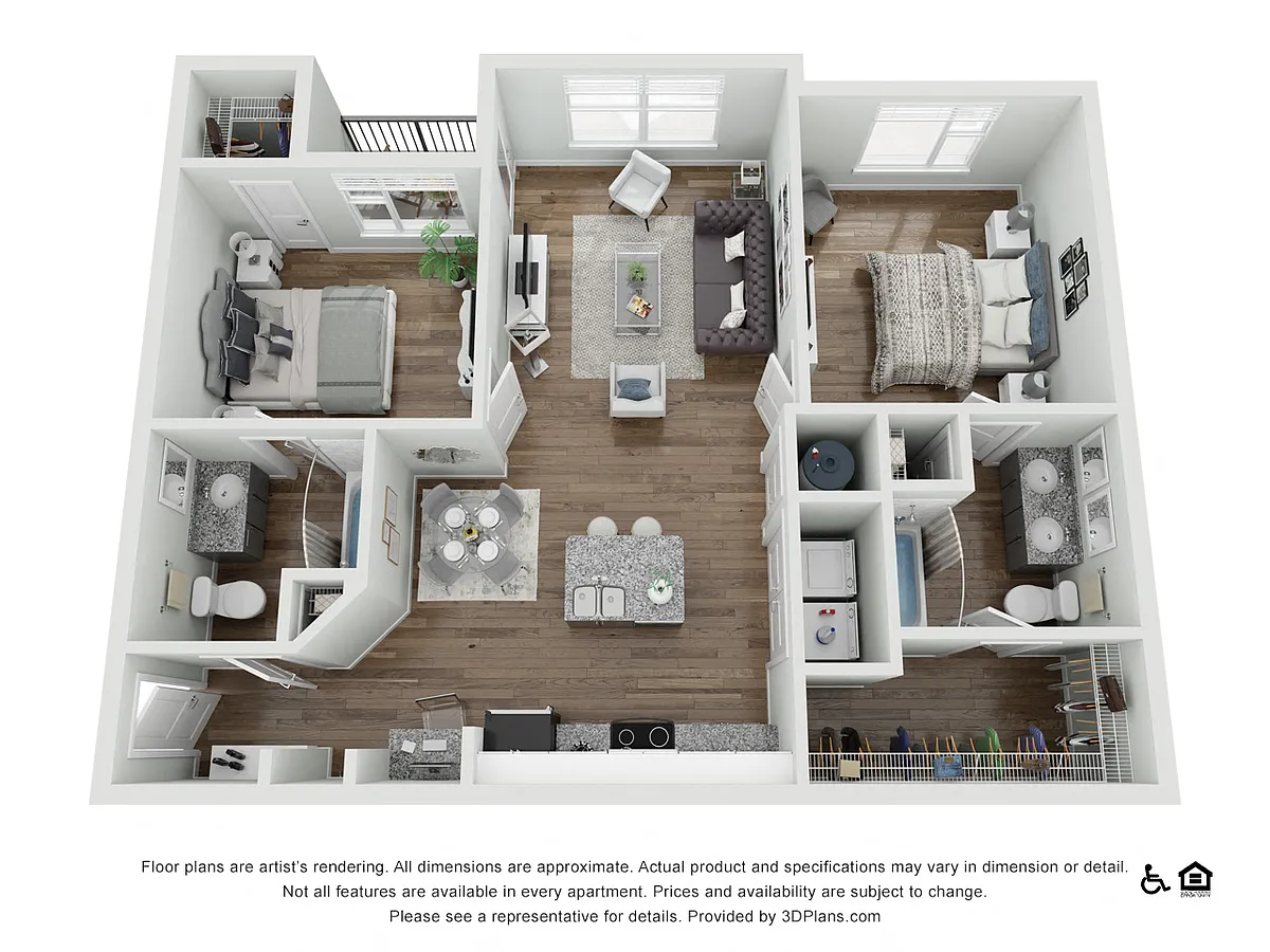 Floor plan B3 | Wegner
