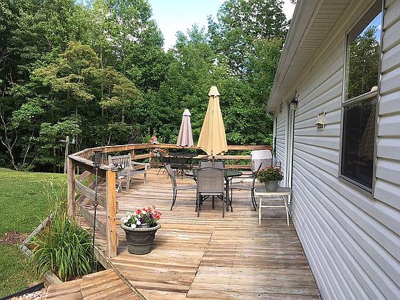 Large back deck