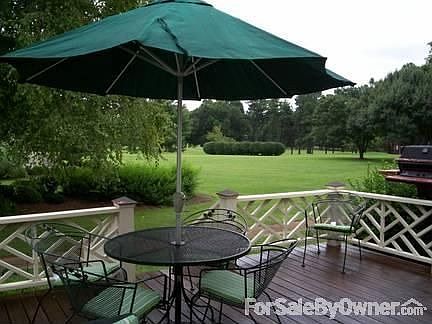 Deck View of Commons and golf course