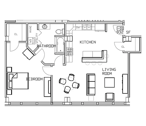 Floor plan Style 1