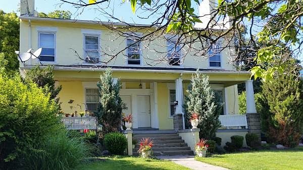 Summer landscaped