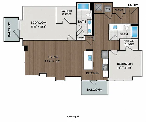 Floor plan 22F3