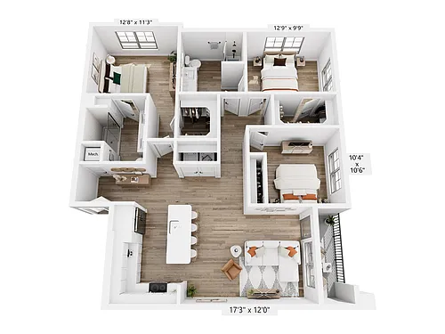 Floor plan C1