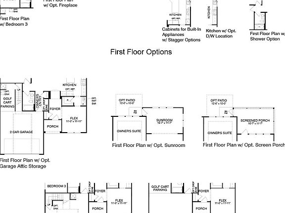 First Floor Options