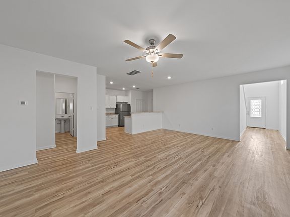 The open concept is perfect for hosting