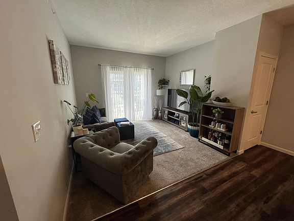 sliding glass door to balcony