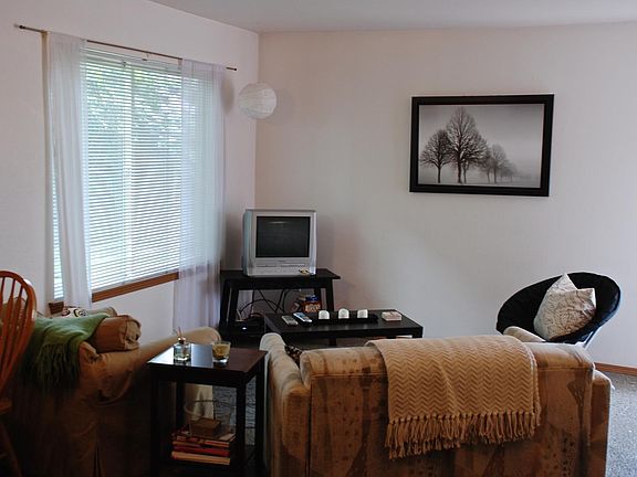 Furniture shown not included in rental.