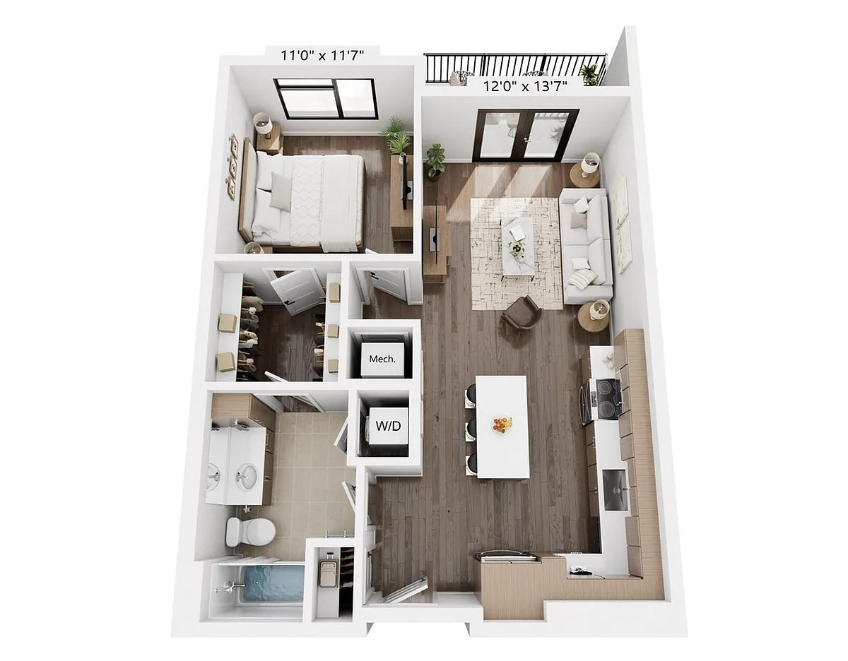 Floor plan A1