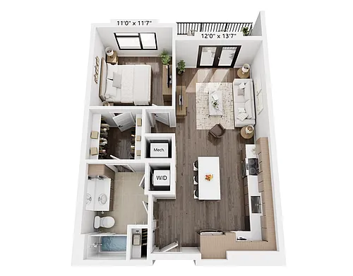 Floor plan A1