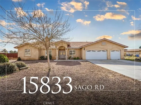 15833 Sago Rd, Apple Valley, CA 92307