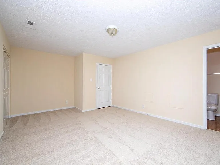 Large master bedroom (was just repainted to color shown in previous photo).