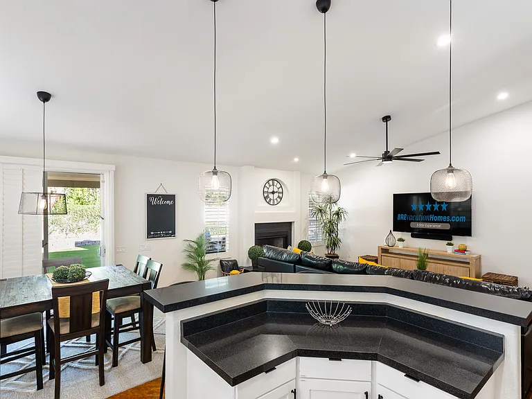 Upgraded Kitchen Opens to Family Room