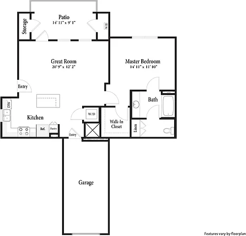 Floor plan A6F.1