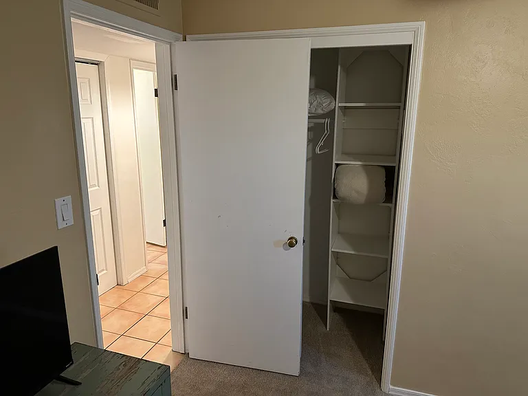 Guest bedroom 1 closet