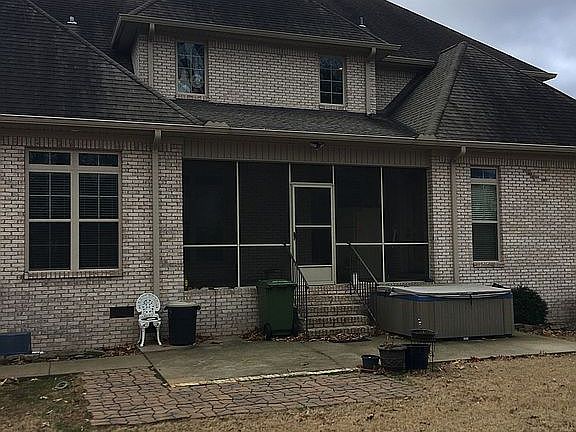 Large screened in porch