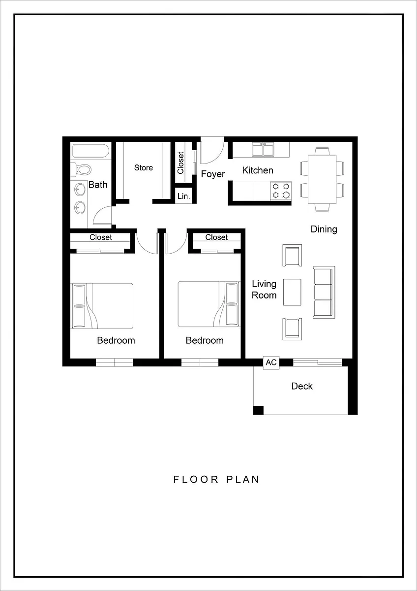 Floor plan Phelps
