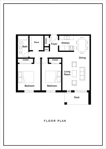 Floor plan Phelps