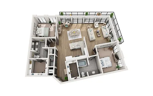 Floor plan Sweetwater