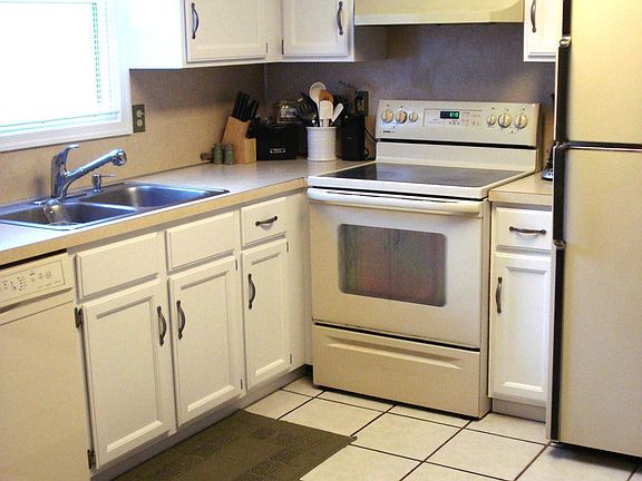 Kitchen with updated appliances
