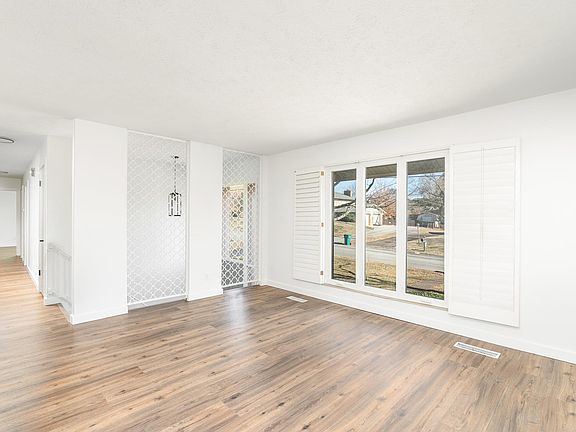 Spacious open living room