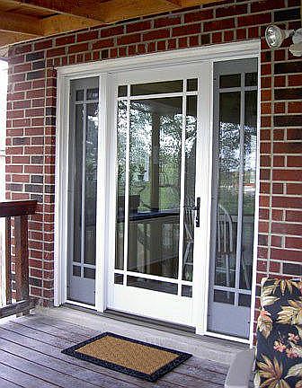 back door.