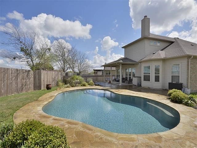 Beautiful Pool to enjoy with your family and friends on a Hot Texas Summer Day!