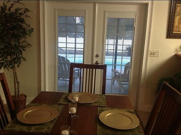 VIEW FROM DININGROOM