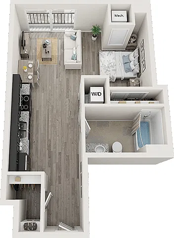 Floor plan Plan C2