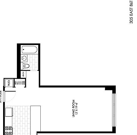 2nd image of 305 E 86th St #12JE