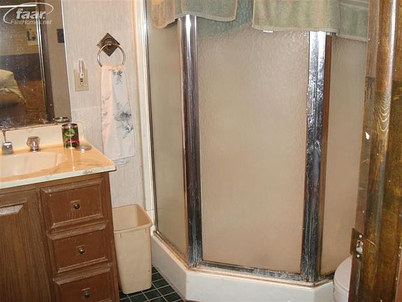 bath room off of family room