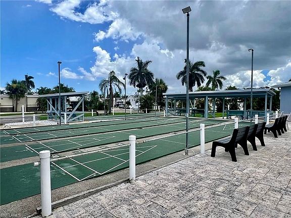 Shuffleboard right across the street