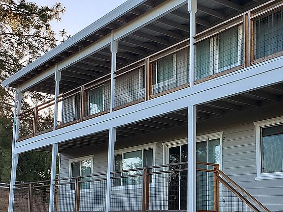 upper and lower decks - back