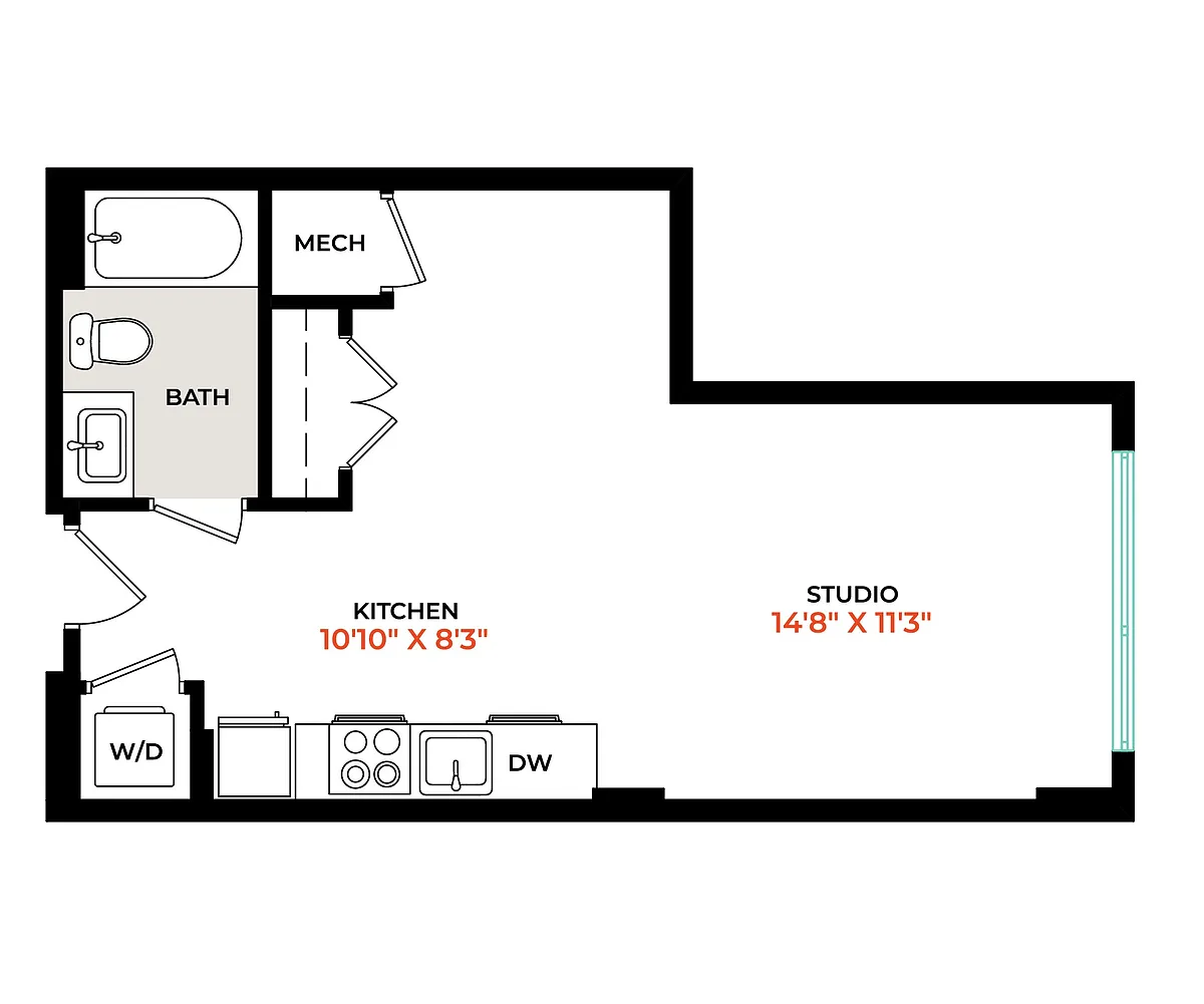 Floor plan S3A