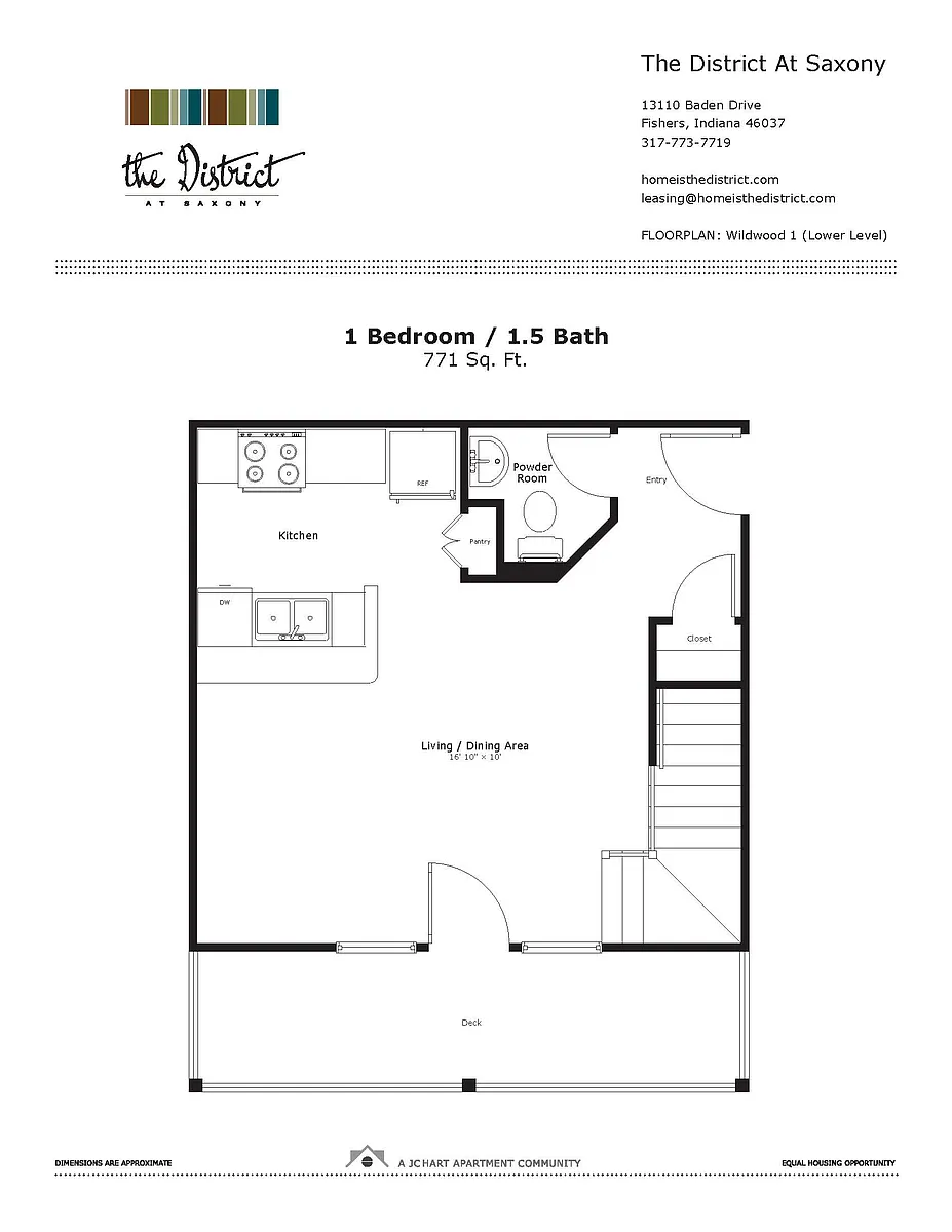 Floor plan Wildwood 1 / 1.1.5