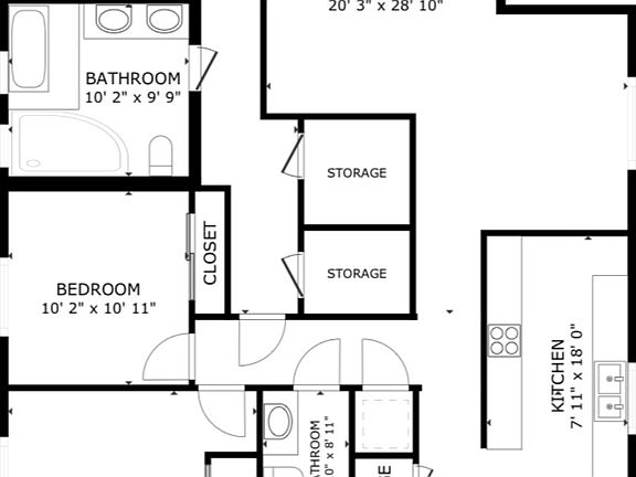 2nd image of 1409 S Westgate Ave APT 301