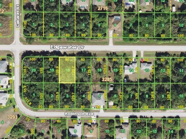 17313 EDGEWATER DRIVE LOT 18, PORT CHARLOTTE, FL 33948