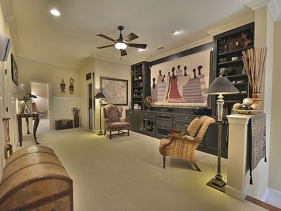 Second story media room