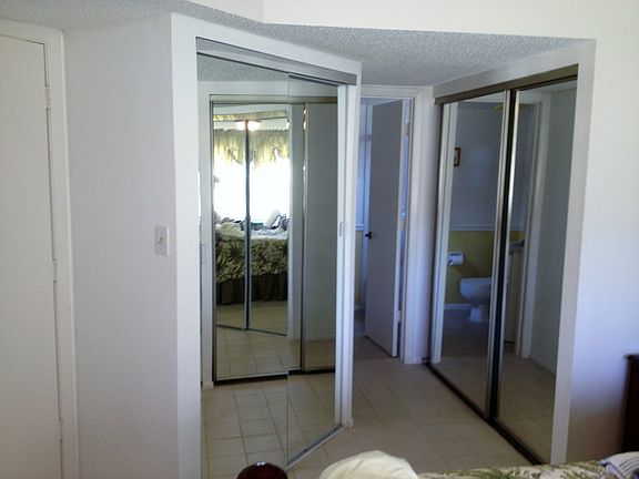 2 huge closets