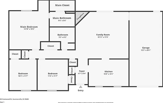 3 bed, 2.0 bath, 1260 sqft, $1,995 — Photo 2