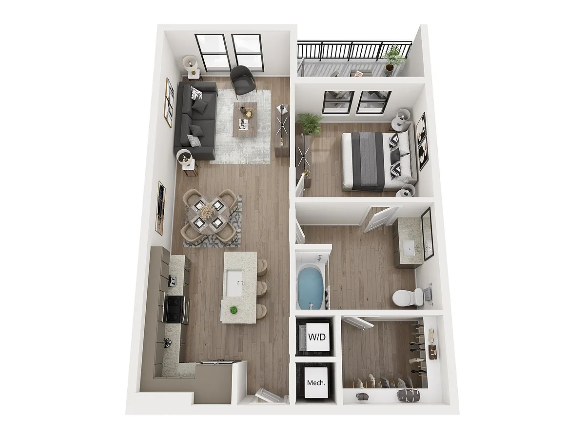 Floor plan A1A