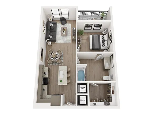 Floor plan A1A