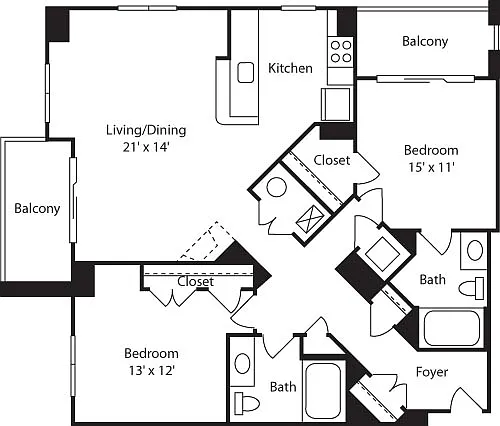 Floor plan C5