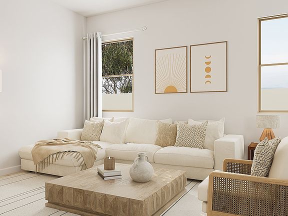 Gardenia Plan 5009 GenSmart R Suite Living Rendering