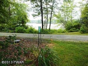 looking towards pond