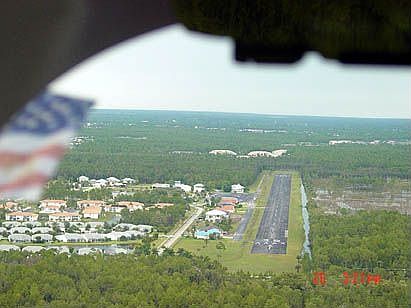 Ariel View of Wing South's Runway