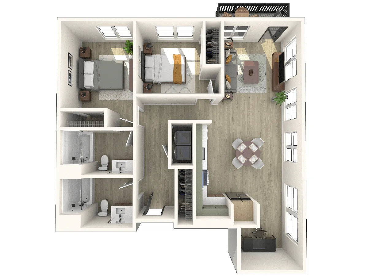 Floor plan B2